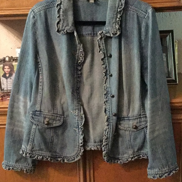 J. Jill Jackets & Blazers - J. Jill Vintage Denim Jacket